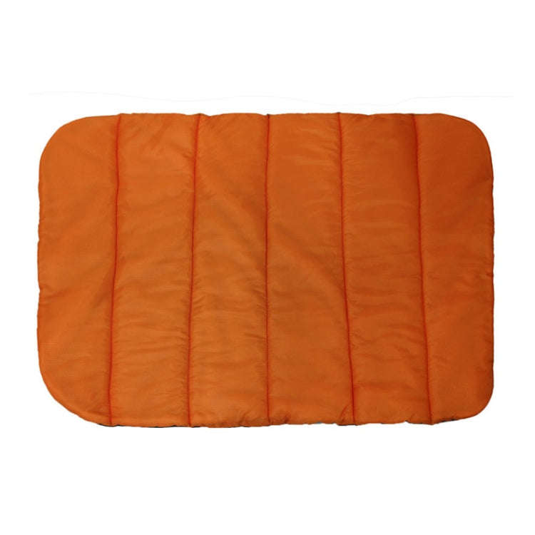 Pet Outdoor Waterproof Cushion Camping Cats And Dog Sleeping Pad, Size: Large 110x76cm(Orange)