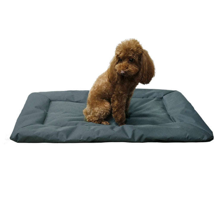 Outdoor Camping Foldable Pet Sleeping Pad 600D Oxford Cloth Waterproof Dog Pad(Grey)