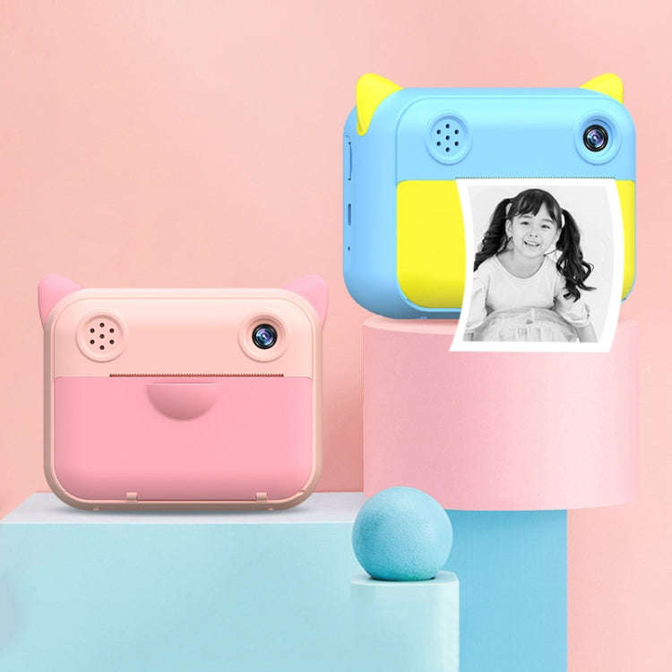 CP01 2.4 Inch HD Screen Kids Toy Thermal Printing Camera no Memory Card(Pink)