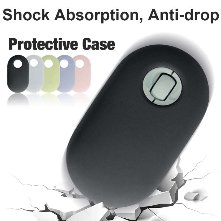 2 PCS Silicone Dustproof Wireless Mouse Protective Case For Logitech Pebble(Transparent)