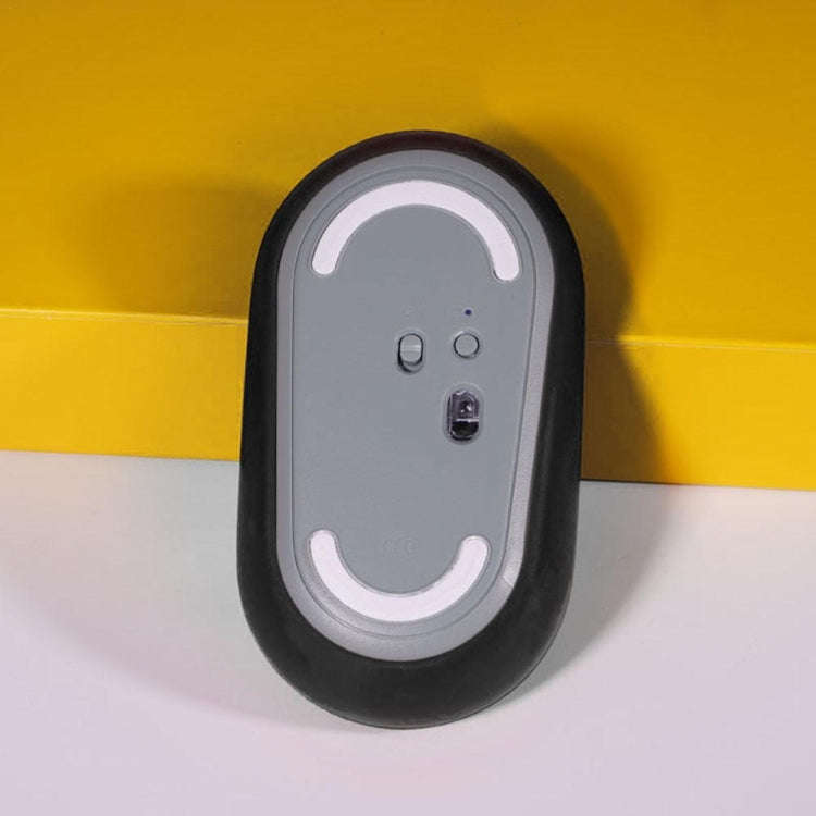 2 PCS Silicone Dustproof Wireless Mouse Protective Case For Logitech Pebble(Transparent)