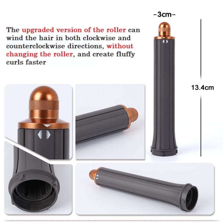 13.4cm Upgraded Long Barrel Curling Iron for Dyson i.d./HD01/02/03/04/08 Hair Dryer 40mm Gold