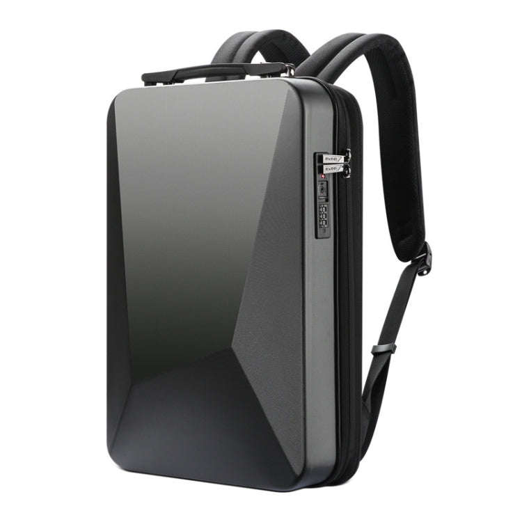 Bopai 61-93318A Hard Shell Waterproof Expandable Backpack with USB Charging Hole, Spec: Password ...