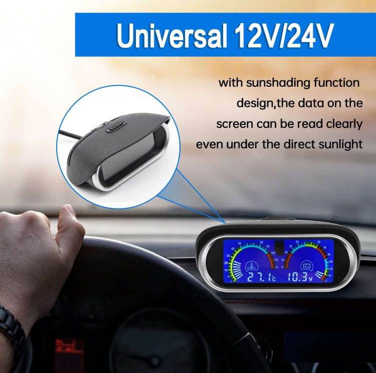 Agricultural Vehicle Car Modification Instrument, Style: Single Oil Meter (NPT1/8)