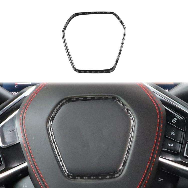 For Chevrolet Corvette C8 Steering Wheel Frame Sticker(Black)
