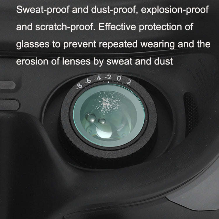 2 Pairs Sunnylife AT-BHM476 HD Explosion-proof Film Glasses Protector For DJI Goggles 2