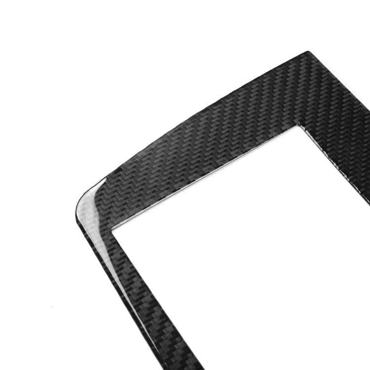 For Chevrolet Corvette C8 Left-Hand Drive Central Control Screen Frame Sticker(Black)