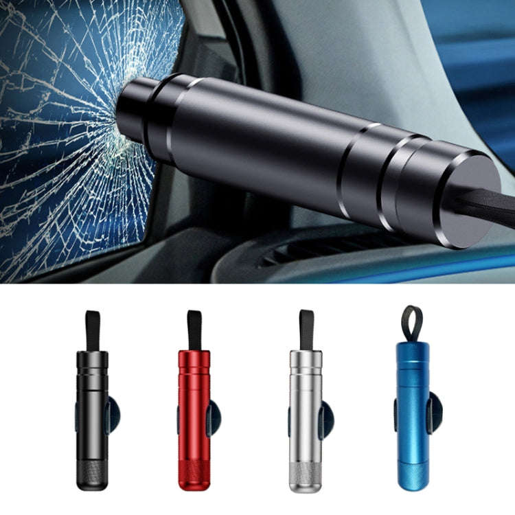 Vehicle Safety Hammer Multifunctional Underwater Emergency Window Breaker(Silver)