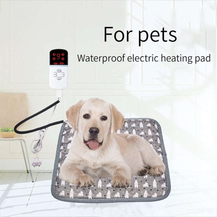 CW45 45x45cm Multi-level Temperature Regulating Timing Pet Heating Pad, Spec: US Plug