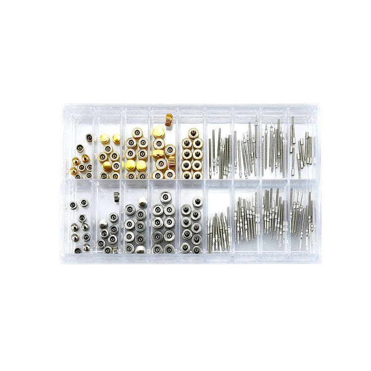 170 PCS / Box C012 Watch Accessories Epoxy Watch Crown and Stem Repair Parts