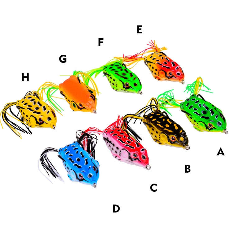 Thunder Frog Road Lure Fake Bait Simulation Soft Bait, Specification: 13g 6cm(B)