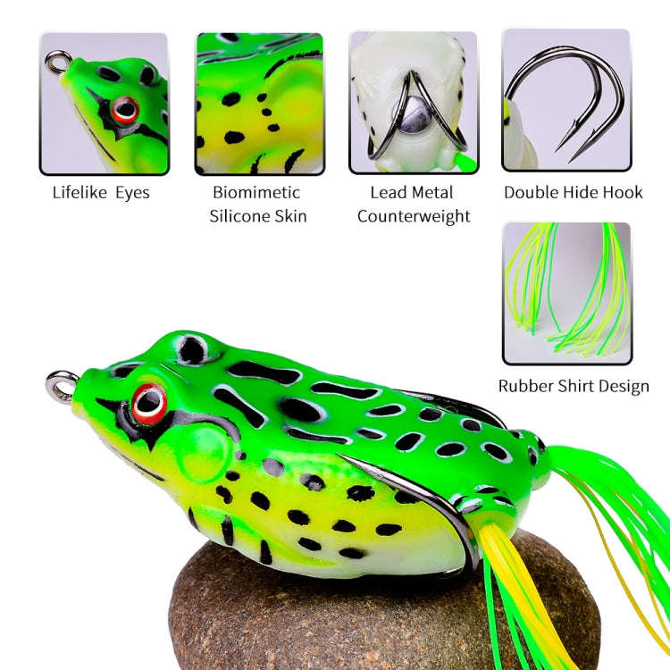 Thunder Frog Road Lure Fake Bait Simulation Soft Bait, Specification: 5g 4.3 cm(D)