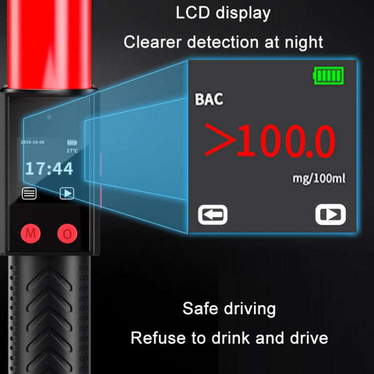 Blow Type High Precision Alcohol Detector Baton, Specification: Tarzan No. 2