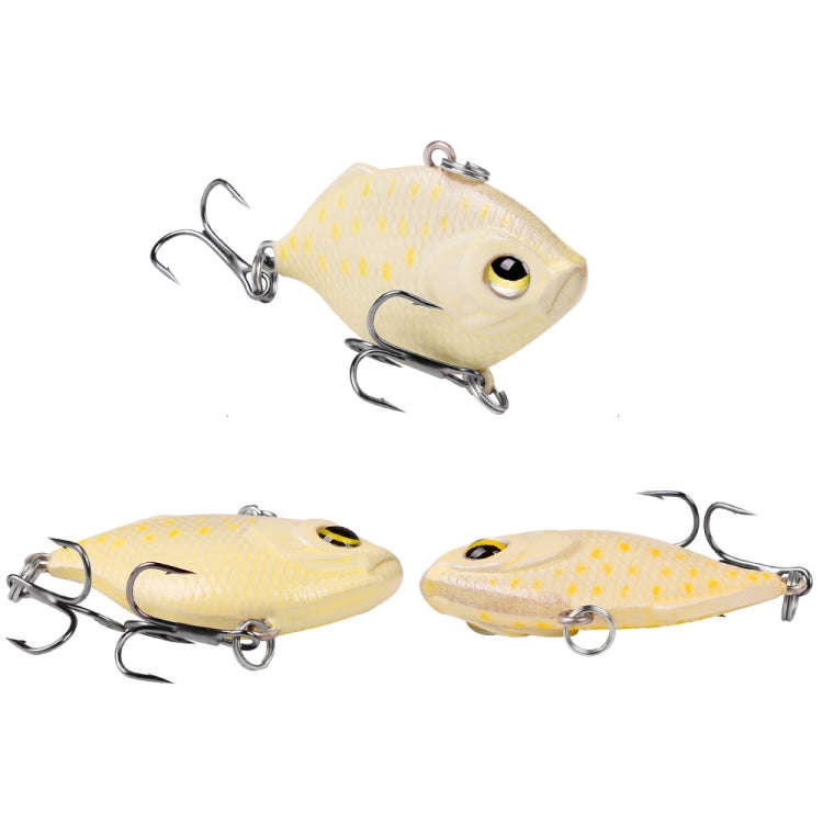 3 PCS PROBEROS DW1044 4.5cm/8.5g Lure Fake Bait Iconic Plastic VIB Hard Bait(C)