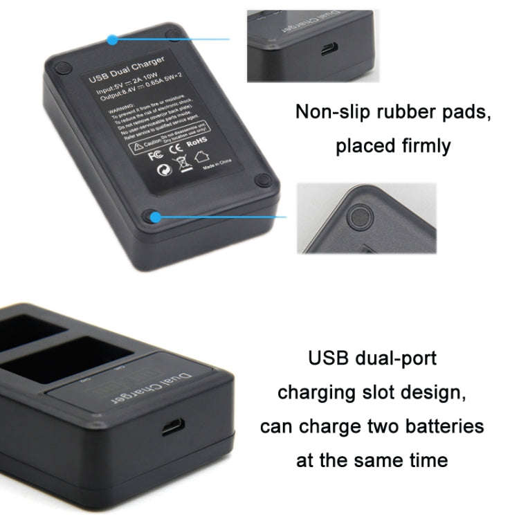 FW50 Vertical Dual Charge SLR Camera Battery Charger