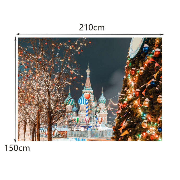 2.1m X 1.5m Christmas Photo Background Cloth Party Decoration Props(001)