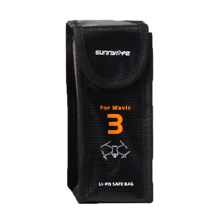 For Mavic 3 Sunnylife M3-DC104 Battery Safe Storage Explosion-proof Bags