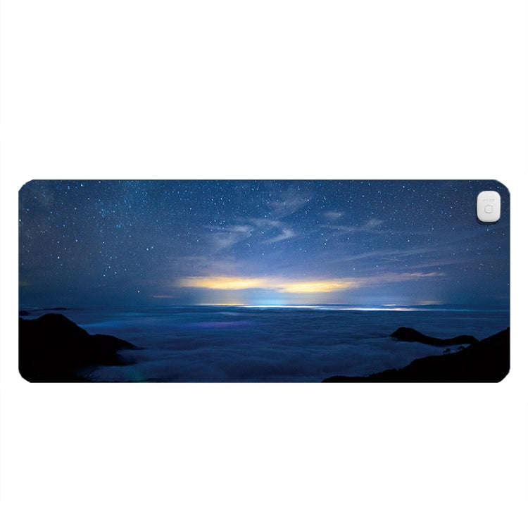 Intelligent Timing Heating Waterproof Warm Mouse Pad CN Plug, Size: 60x36cm(Starry Sky)
