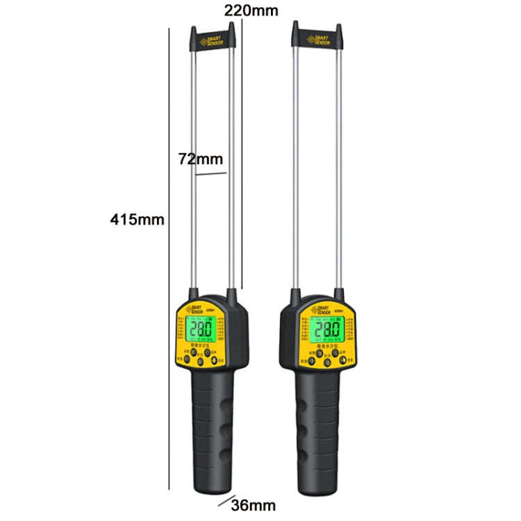 Smart Sensor AR991 Voice Prompt Grain Moisture Content Tester