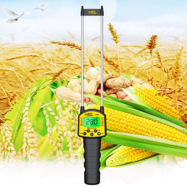 Smart Sensor AR991 Voice Prompt Grain Moisture Content Tester