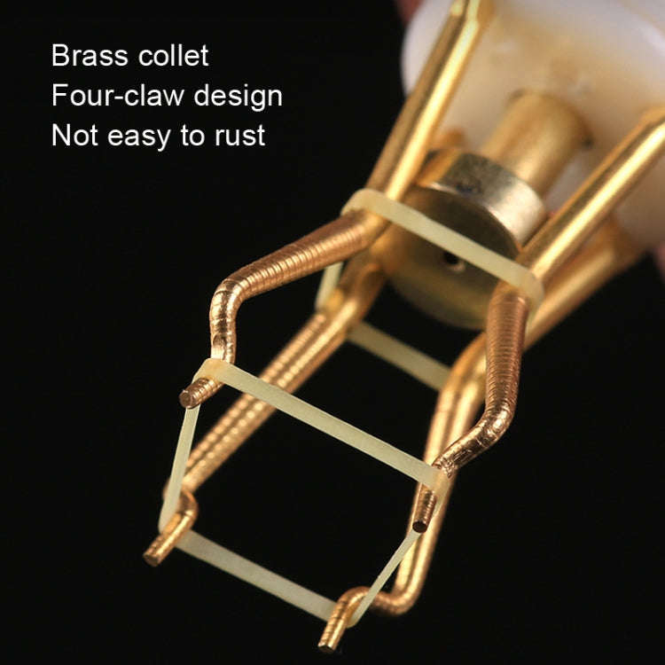 2 PCS KLJ01 Fishing Large Red Worm Clip Rubber Band Ring Particle Bait Clip(Clip)