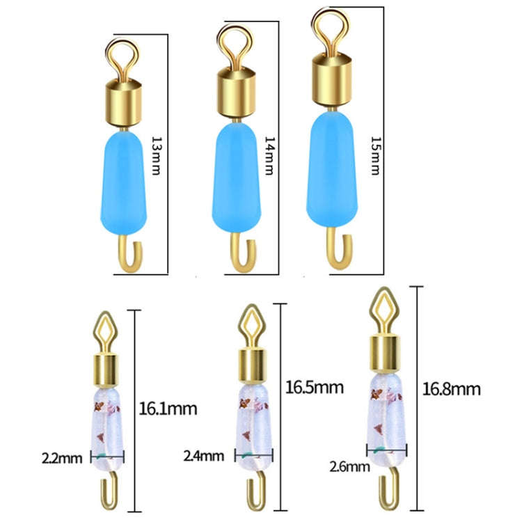 50 PCS HS-052 Silicone Eight-Shaped Ring Connector, Specification: Small(Rhombus Beige)