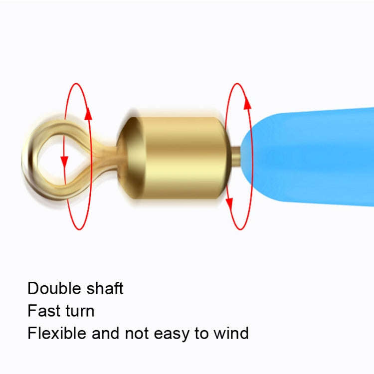 50 PCS HS-052 Silicone Eight-Shaped Ring Connector, Specification: Small(Gold Plated)