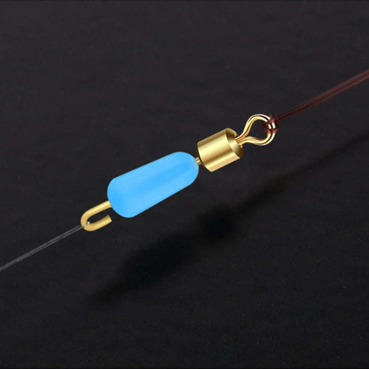 50 PCS HS-052 Silicone Eight-Shaped Ring Connector, Specification: Small(Gold Plated)