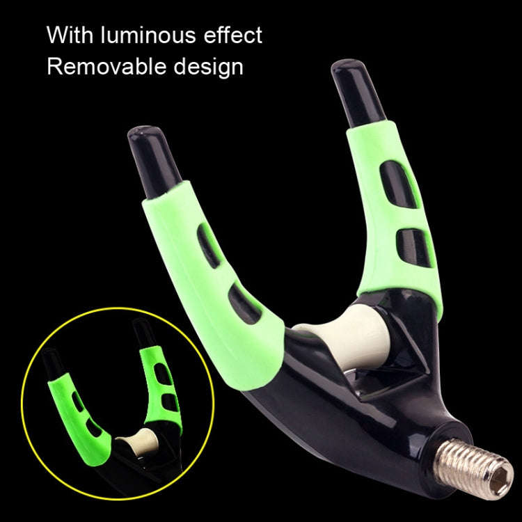 Detachable Luminous Claw Turret Bracket Head Fishing Rod Head Bracket Accessories, Size: Large