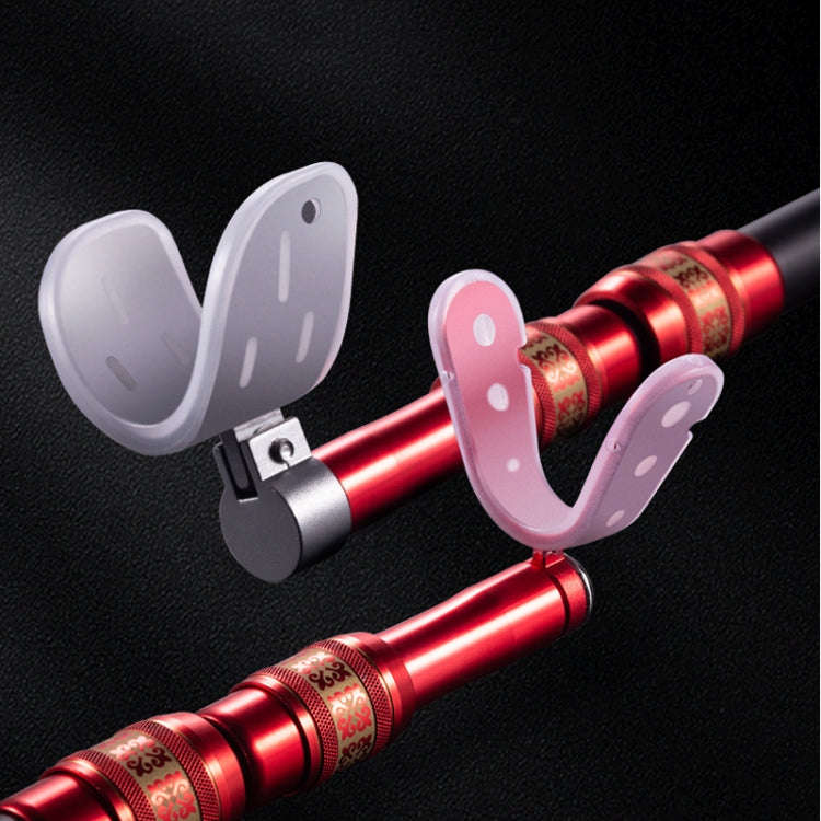Aluminum Alloy Rod Head Universal Anti-Slip Luminous Front Fork Head, Style: Wide Red