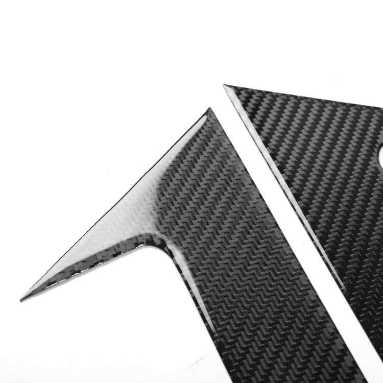 For Chevrolet Corvette C8 6pcs /Set Roof Camera Frame Sticker(Black)