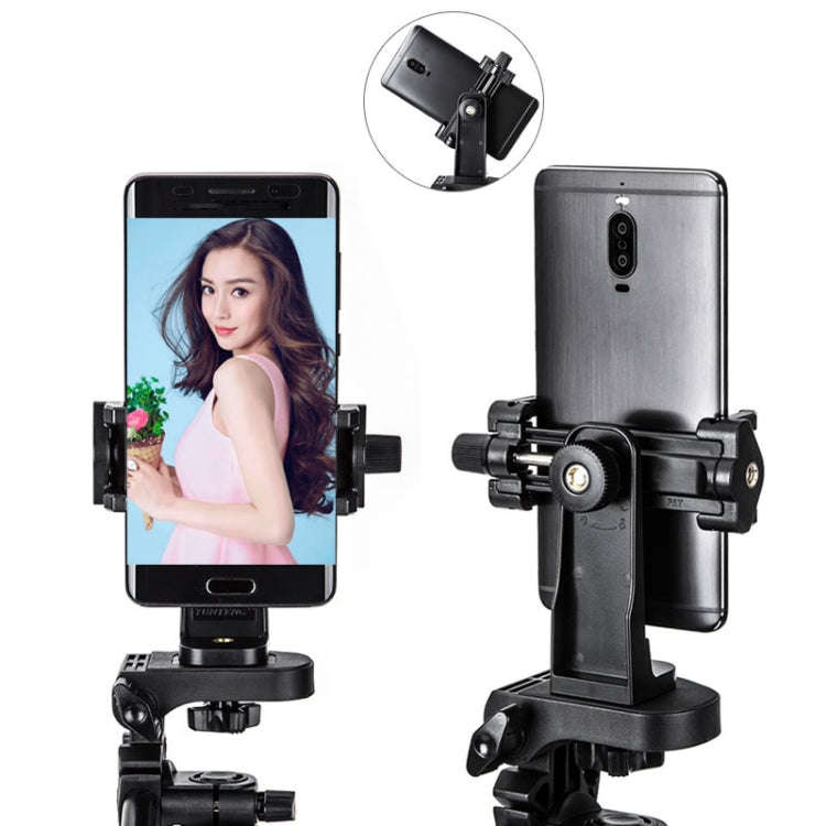 YUNTENG Tripod PTZ Adapter Aelfie Rod Live Broadcast Bracket Fixing Clip