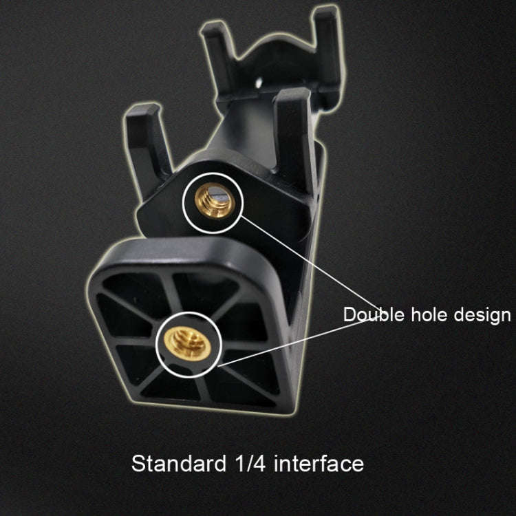 YUNTENG Tripod PTZ Adapter Aelfie Rod Live Broadcast Bracket Fixing Clip