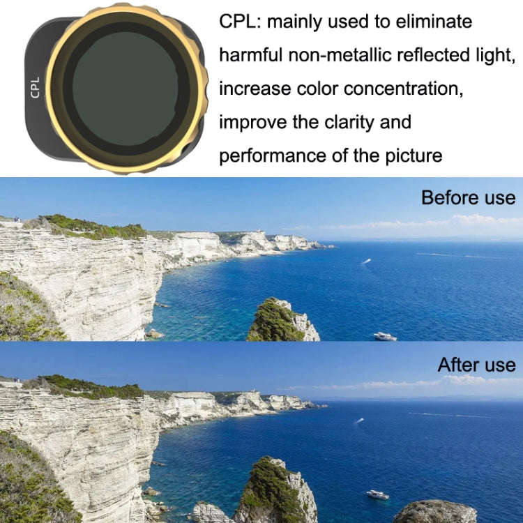 JSR For Mini 3 Pro Camera Filters, Style: ZG CPL