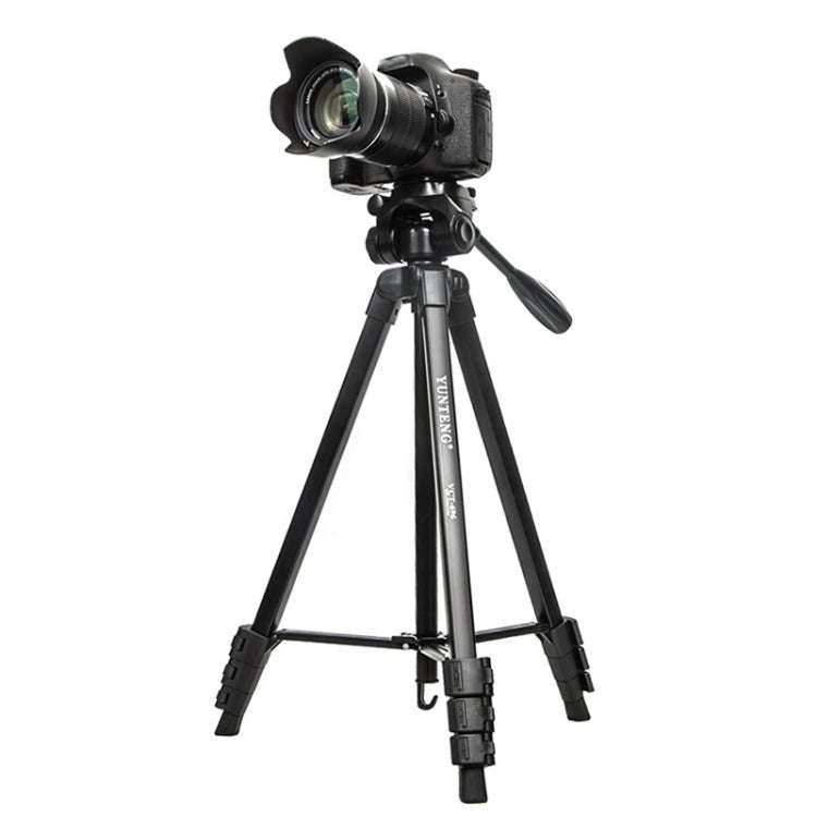 YUNTENG 696 SLR Tripod General Mobile Phone Stand(Black)