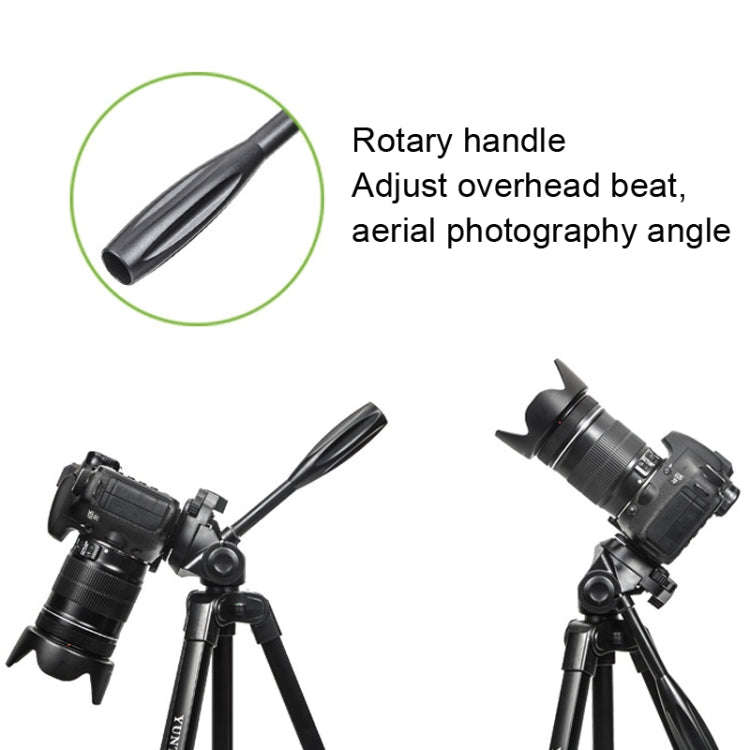 YUNTENG 696 SLR Tripod General Mobile Phone Stand(Black)