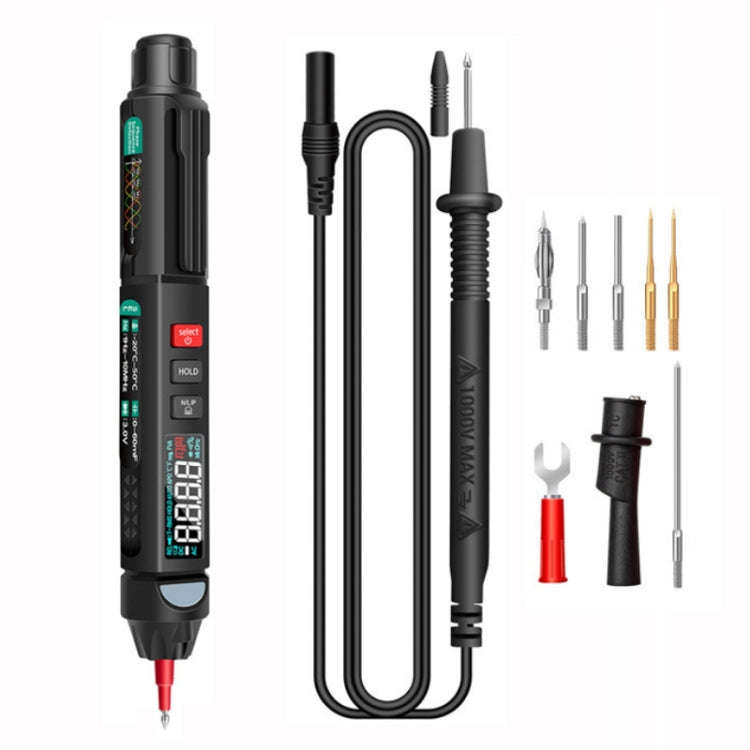 ANENG Multifunction Intelligent Measurement High Precision Multimeter, Model: A3008 With Accessories