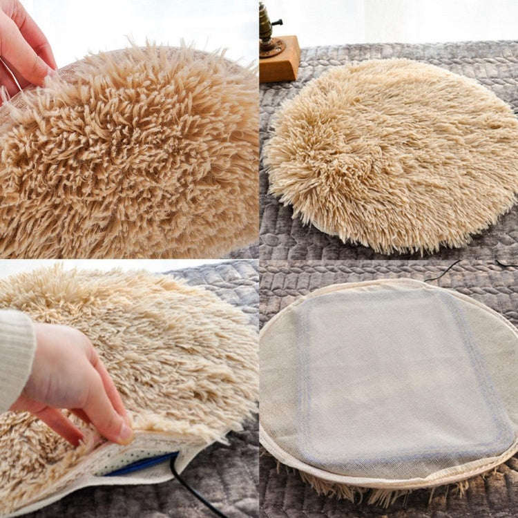 5V USB Pet Electric Heating Pad For Dogs And Cats To Keep Warm(Brownish Red)