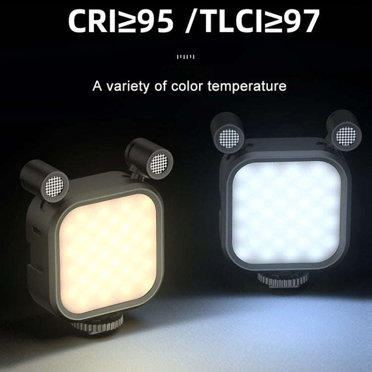 MAMEN Broadcast Multi-Angle Stereo Microphone Lights, Model: V03RGB