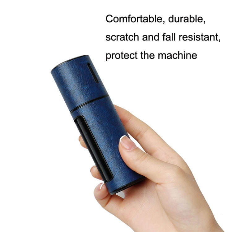 For LILHYBRID2.0 E-Cigarette Anti-fall Leather Protective Case(Black)