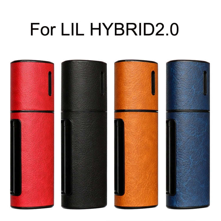 For LILHYBRID2.0 E-Cigarette Anti-fall Leather Protective Case(Red)