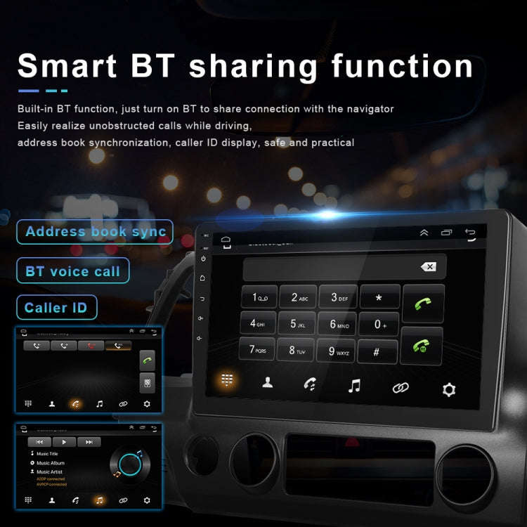 For Honda Civic 10.1 inch Android WiFi Navigation Machine, Style: Standard+12 Light Camera(2+32G)