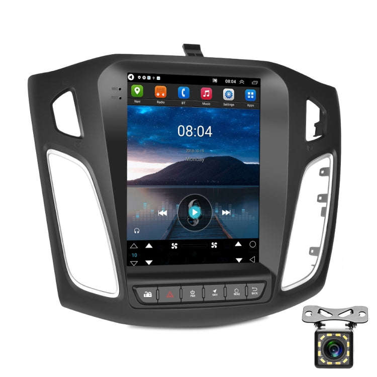For Ford Focus 9.7 inch Android WiFi Car Integrated Machine, Style: Standard+12 Light Camera(2+64G)