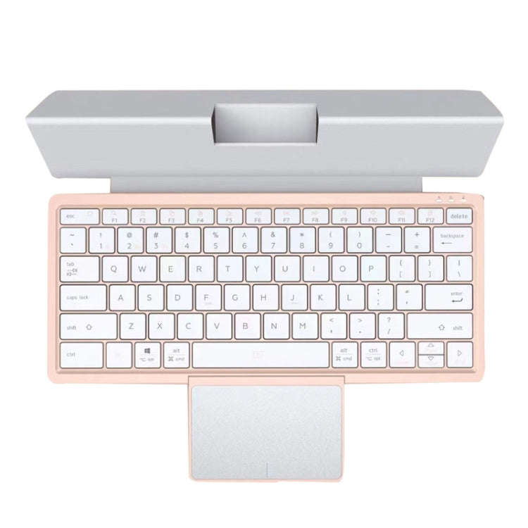 KF8700 78 Keys Hidden Touchpad Portable Tablet Computer Wireless Bluetooth Keypad With PU Leather...