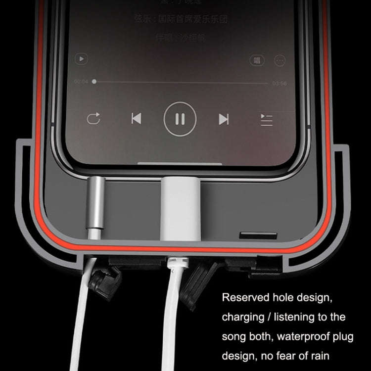 WEST BIKING Bicycle Riding Waterproof and Shockproof Phone Bracket, Style: Raise Handlebar