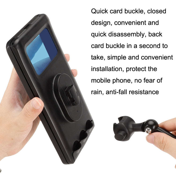 WEST BIKING Mountain Bicycle Riding Shock-proof Fixed Mobile Phone Bracket, Style: Handlebar