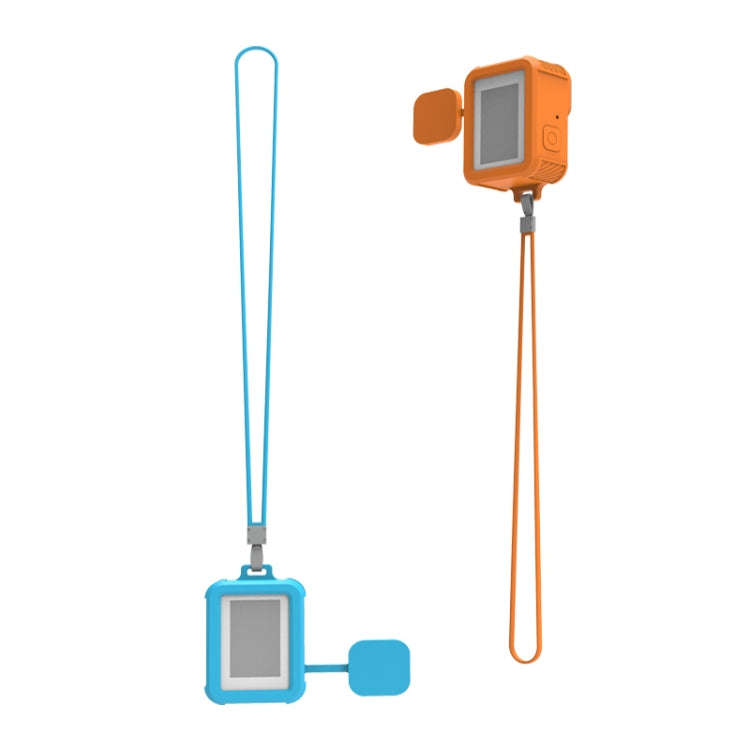 For GoPro HERO10 Black / HERO9 Black Liquid Silicone Case(Orange)