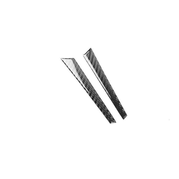 For Chevrolet Corvette C8 4pcs /Set External A-Pillar Decorative Sticker(Black)