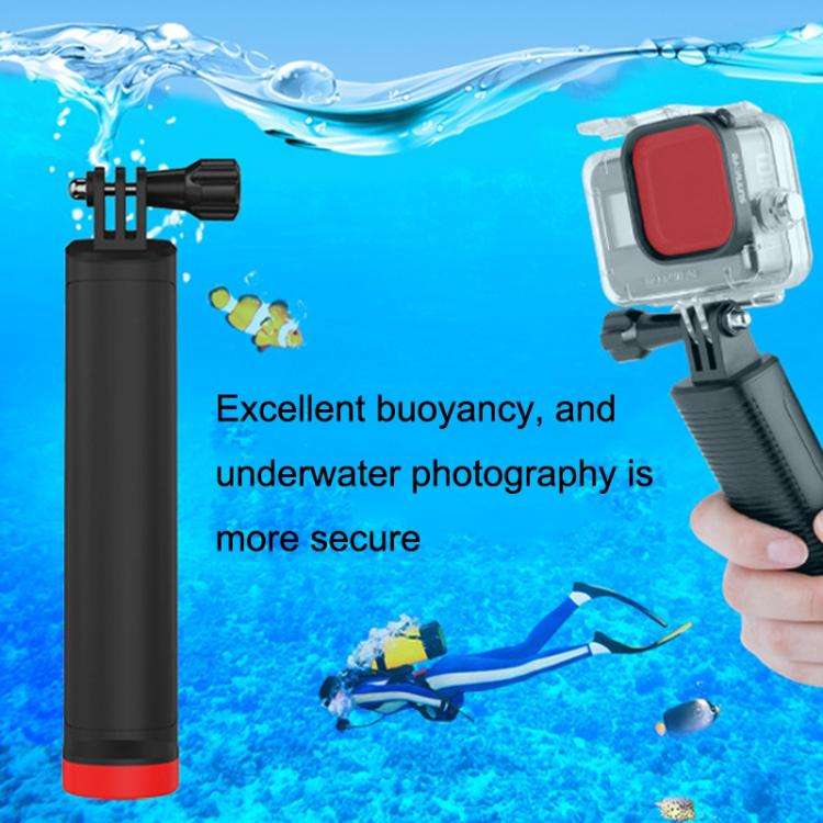 Sunnylife TY-Q9260 For Action 3 / GoPro Hero 11 / 360 ONE RS Action Camera Handle Floating Rod(Bl...