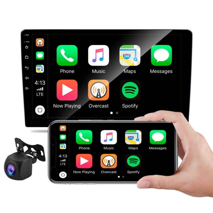 C7001 7 inch Touch Screen Built-In CarPlay Car MP5 Player, Style: Standard+AHD Camera